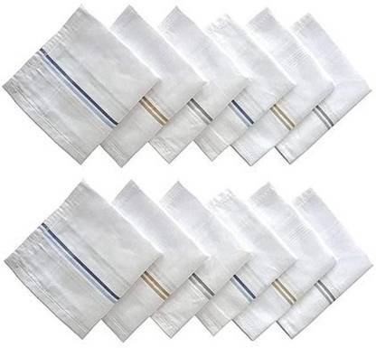 यज फैशन Premium Striped Handkerchief for Men रूमाल