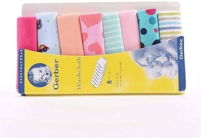 Aabhir Traders Silicone Teether Mitten Glove and Handkerchief for Babies Soft Cotton ["Multicolor"] Handkerchief
