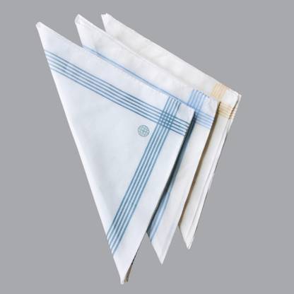 fonixi white line ["White"] Handkerchief