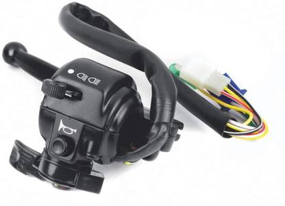 UNO MINDA Handle Bar Switch Lever Ass. Left with Kick Start For TVS XL Super New SW-0655L Handle Bar