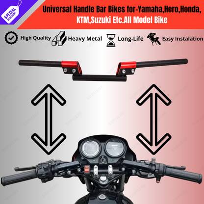 SRPHERE CNC-4-BIKE Handle Handlebar Drag Bar Red Bike Handle For Universal Motorcycl Handle Bar