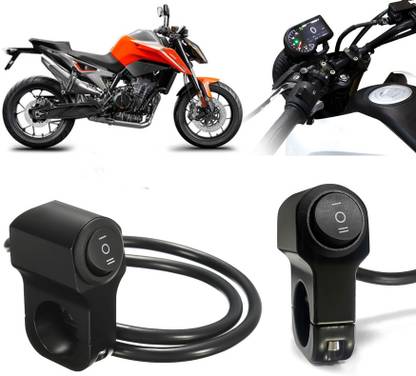 AUTO PEARL Aluminum Alloy Motorcycle Handlebar Headlight Switch 12V for 790 Duke BS6 Clip-on Handle Bar