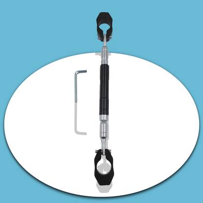 Moterix ANTI-VIBRATION ROD UNIVERSAL FOR BIKE CHROME BLACK HANDLE BAR ROD FOR ALL BIKE’S Clip-on Handle Bar
