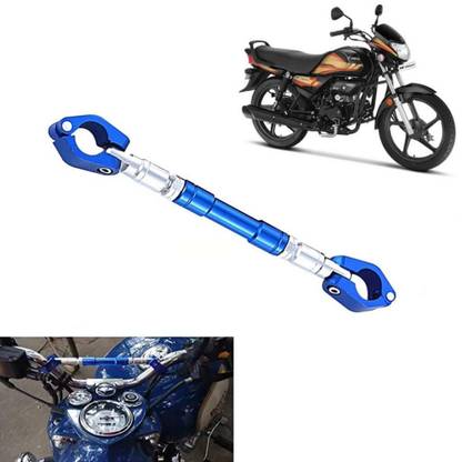 SHOWRIDE Adjustable Bike Handlebar Cross Bar Steering Wheel Strength Handle Clip-on Handle Bar
