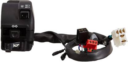 UNO MINDA Handle Bar Switch (Left Side) with Self Start For Hero Splender Pro (SW-0685BD) Handle Bar