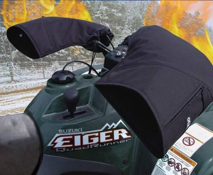 gears rise Rigid Handlebar Muffs(GLOVES) for ATV, Snowmobile & Motorcycle Handle Bar