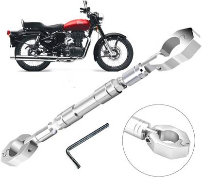AUTO PEARL Motorcycle Handlebar Middle Rod for Bullet-350-New-BS6 Clip-on Handle Bar