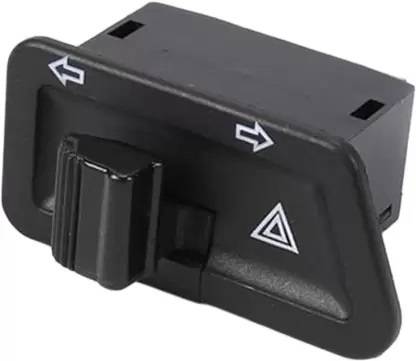 Vyayata Universal Parking Hazard Indicator Switch Handle Bar Grip For TVS Wego