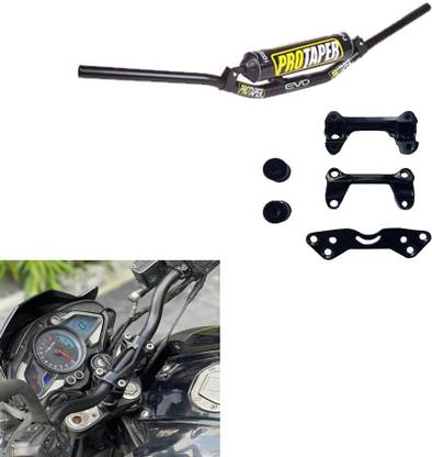 Vagary Protaper Handlebars Complete Handle Riser Conversion Kit for Bajaj NS 200 Clip-on Handle Bar