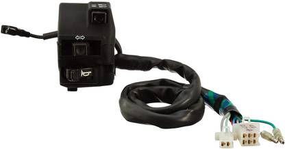 UNO MINDA Handle Bar Switch (Left) With Self Start For Hero HF Deluxe/ECO/i3S (SW-0685BC) Handle Bar