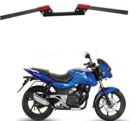 ENEMYT Universal Motorcycle Red Black Handle Bar for Bajaj Pulsar 180 DTS-i Handle Bar