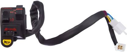 UNO MINDA Handle Bar Switch (Left) With Kick Start For Hero CD Down/CD Delux (SW-0722J) Handle Bar