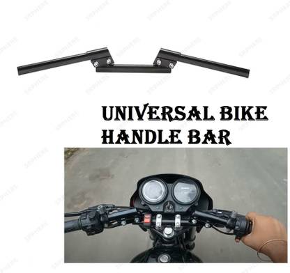 SRPHERE Universal All Bike Fit Modification Handlebar Heavy Quality Handle Bar (Black) Handle Bar