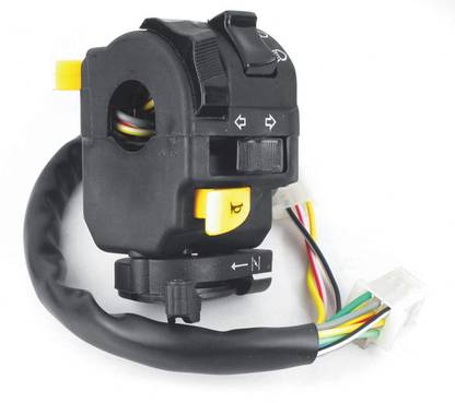 UNO MINDA Handle Bar Switch (Left Side) With Kick Start for TVS Victor New GL/GLX/GX/GLXR Handle Bar