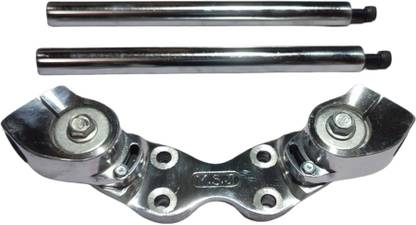RoyalIRONZone Hayabusa Handlebar Pipe Rod Chrome All Bike Handle Bar (Chrome) Handle Bar
