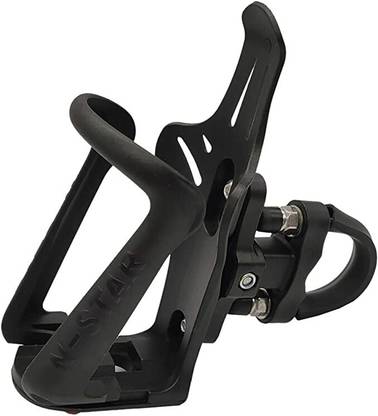 Hybrid Motors Motorcycle Water Bottle Holder 360° Rotation Adjustable Handlebar Water Bottle Bicycle Bottle Holder