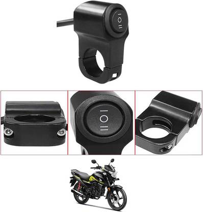 RKPSP Handlebar Switch Aluminum CNC Waterproof Power Off For sp-125-right Handle Bar Grip For Universal For Bike Universal For Bike