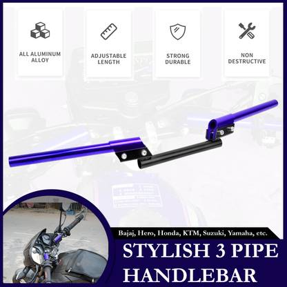 Otoroys 3 Piece Universal Handle Bar for All Bikes Handle Bar