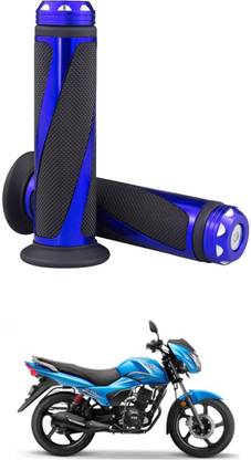 GONAMA Universal 7/8"(22mm) CNC Motorcycle Handlebar Grips with Bar End Cap SX214PQ Clip-on Handle Bar