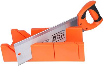 BLACK+DECKER Mitre Box Cross-cut Saw