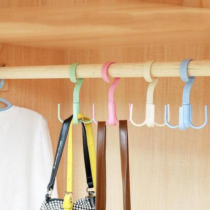 Jinie SHOE HANGER Plastic Tie Pack of 4 Hangers For  Tie