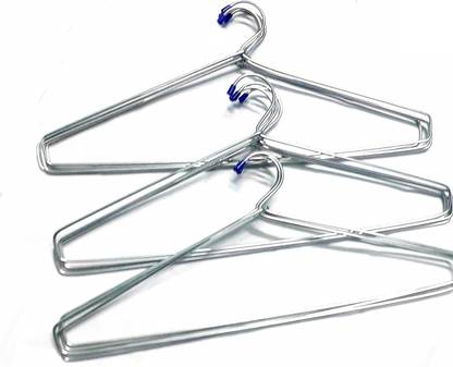 Sauran Steel Cloth Hanger (Heavy) - Pack of 12 Steel Shirt Pack of 12 Hangers For  Shirt