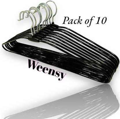 WEENSY Hangers for Clothes Pack of 10 Steel Shirt Pack of 10 Hangers For  Shirt