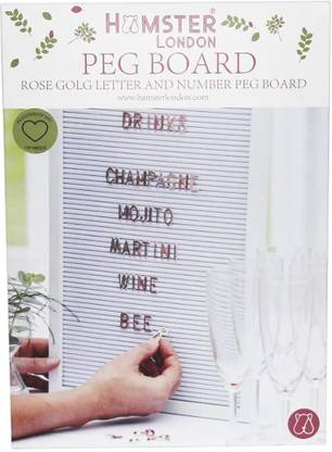 hamster london A4 Size Peg board Stationery Organizer