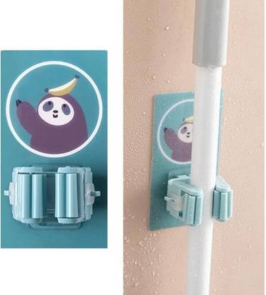 DECORHUB Multicolor Plastic Broom Holder