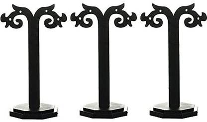 Kavmart PACK OF 3 Earrings Stand Jewelry Display Organiser For Hanging JHUMKA EARRINGS Jewellery Organizer
