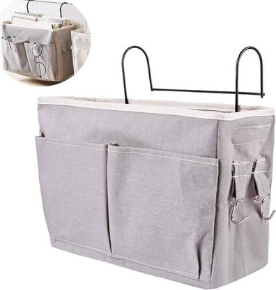 K.B.SALES Bedside Caddy Bedside Hanging Storage Basket Multi-Function Organizer Caddy Bedside Organizer