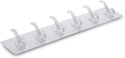 Homeaura Self Adhesive Wall Hooks, Heavy Duty Sticky Hooks for Hanging Hook Handbag Organizer