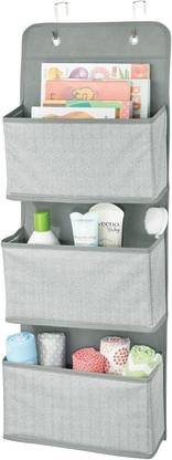 ABTRIX WITH AB Hanging Organizer with 3 Pockets – Waterproof, Collapsible & Space-Saving Shower Caddy Organizer, Regular Organizer, Closet Organizer