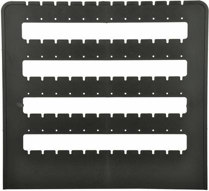 MOREL EARRING HOLDER WITH 48 HOLE FOR STUDS HANGING EARRINGS STAND BLACK Jewellery Organizer