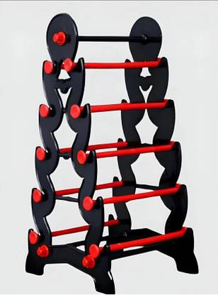rkm 5 Step Bangle Organizer Stand Red Jewellery Organizer