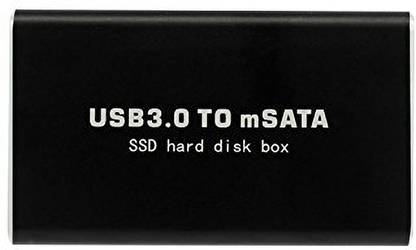 ULTRABYTES Untra slim portable USB3.0 to mSATA Mini PCI-E mini SSD Adapter Converter 2.5 inch Portable HDD Enclosure