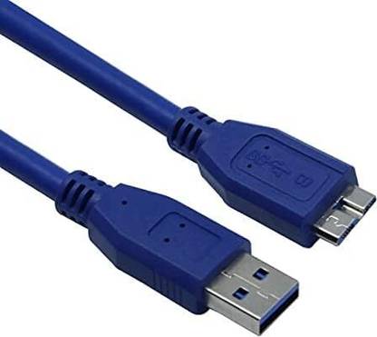 WiredCom USB 3.0 Hard Disk Cable, Type A to Micro B Cable Charger 2.5 inch Water Proof USB 3.0 Hard Disk Cable