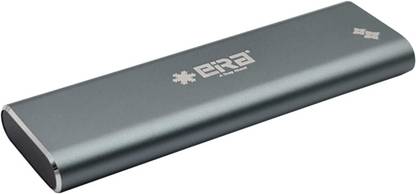 eiRa M.2 PCIe NVMe Mini SSD Casing 2280 (USB 3.1 Gen2) 3 inch Shock Resistant External SSD Enclosure