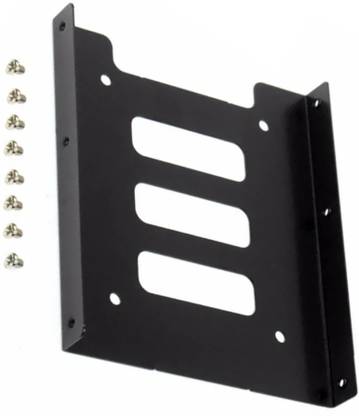 Paruht 2.5" to 3.5" Bay SSD/HDD Hard Disk Metal Mounting Tray 2.5 inch Internal Hard Drive 2.5" and 3.5" Bay