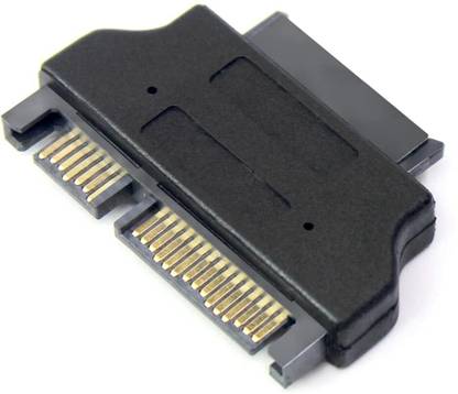 RyzCare Slim-Line Sata 13 Pin Female to Serial SATA 22 Pin Male Connector 2.5 inch IDE