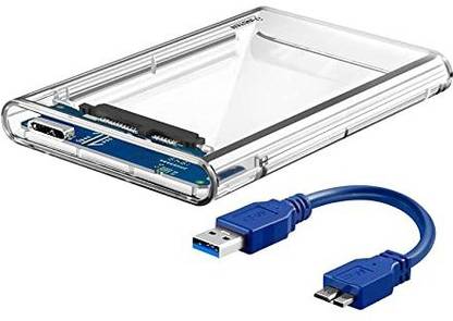 ZOTEX USB 3.0 Sata HDD SSd External Portable Casing Cover Enclosure Case 2.5 inch Shock Resistant USB 3.0