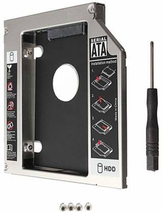 Sarvottam 9.5mm Universal 2nd Hard Drive Caddy For 2.5 inch Internal Hard 9.5 Drive