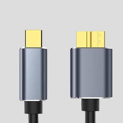 jihaan usb c to usb c cable hard drive seagate cable 50cm / 0.5 Meter Compatible 50cm 3 inch type c to hdd hard drive disk cable