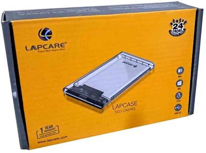 LAPCARE 2.5'' External Hard Drive Enclosure USB 3.0 to SATA III 2.5 inch USB