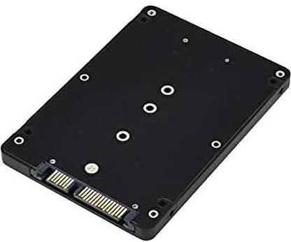 ULTRABYTES M.2 SSD to 2.5 inch SATA Adapter with Case, SATA Based NGFF SSD Converter 2.5 inch enclosure