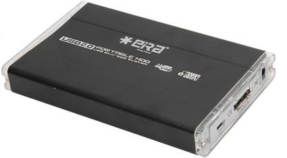 eiRa 2.5 SATA CASING (USB 2.0)- eSATA 2.5 inch Shock Resistant External Hard Drive Enclosure