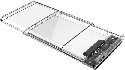 TNT 3.0 Extrenal Hard Disk 4TB SSD/HDD 2.5 INCH ( transparent) 2.5 inch fit