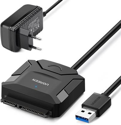 Ugreen USB 3.0 to SATA Converter Adapter Cable for 2.5"/3.5" SATA HDD/SSD 3.5 inch External Hard Drive Enclosure