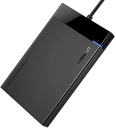 Ugreen SATA 3, External USB 3.0 Hard Disk Case HDD Caddy, 5Gbps UASP Supported 2.5 inch Shock Resistant Water Proof Hard Drive Enclosure