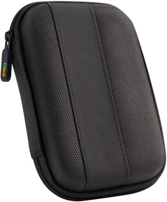 StealODeal Black Shockproof Case for All 2.5 inch Hard disk case